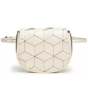 Womens Mini Escapade Belt Bag - BLACK.